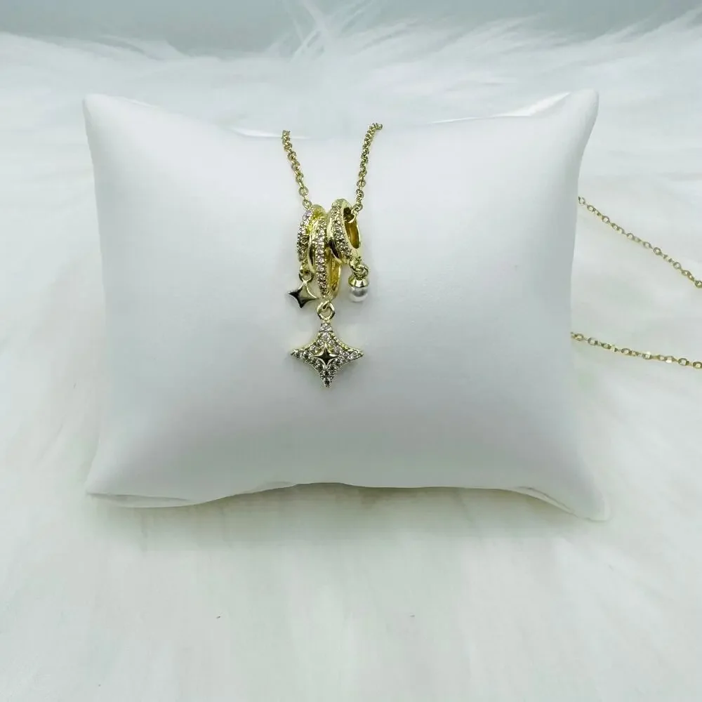 The Aurora Star Stainless steel Necklace